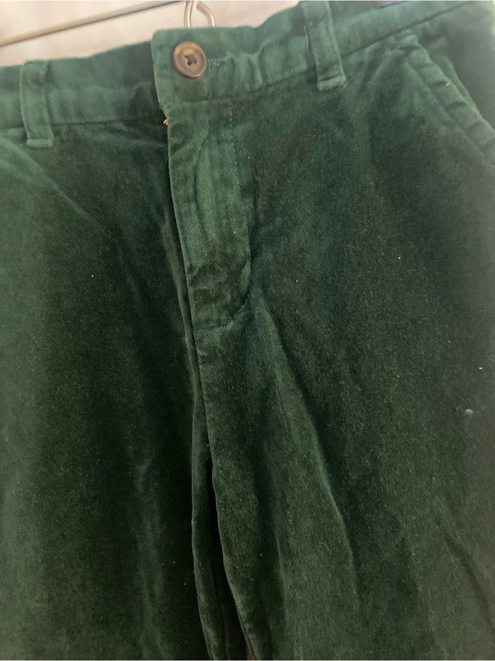 Gymboree Deep Green velvet Pants Size 5T